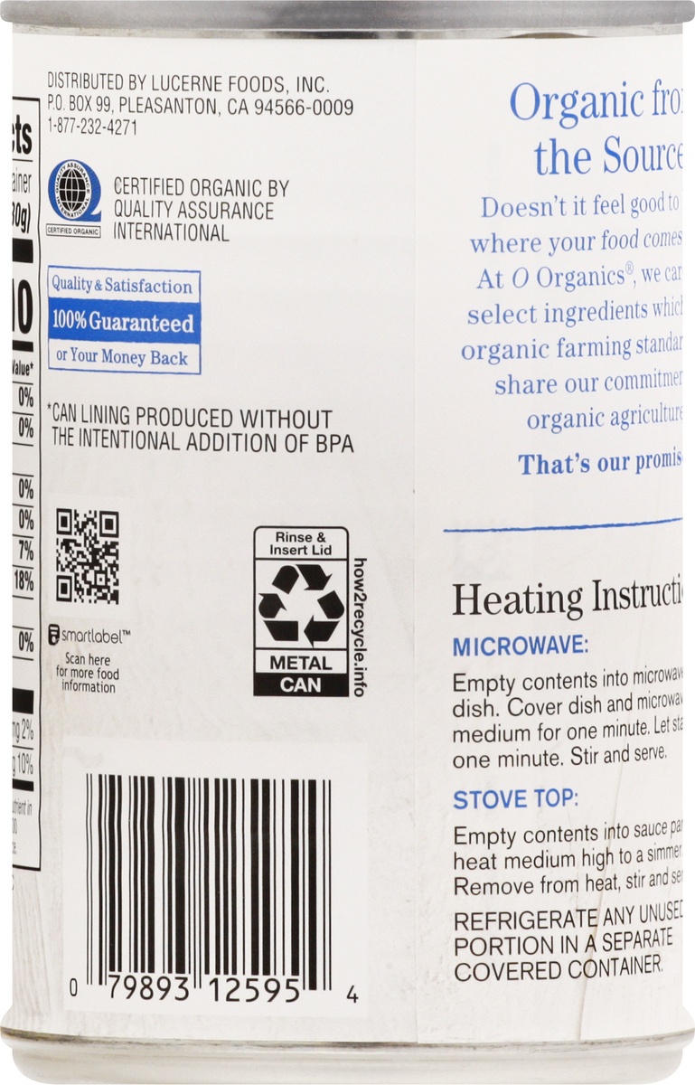 slide 6 of 9, O Organics O Orgnc Beans Pinto No Salt Added, 1 ct