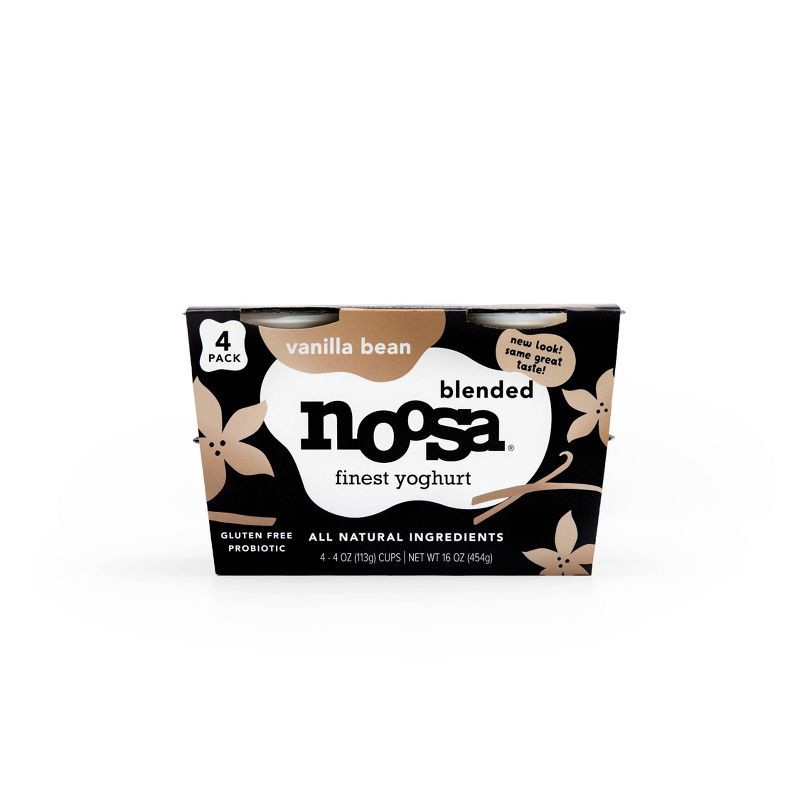 slide 3 of 3, Noosa Vanilla Australian Style yogurt - 4oz, 4 oz