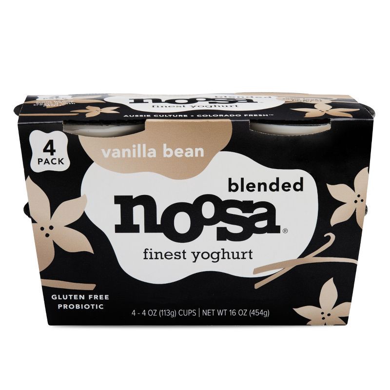 slide 1 of 3, Noosa Vanilla Australian Style yogurt - 4oz, 4 oz