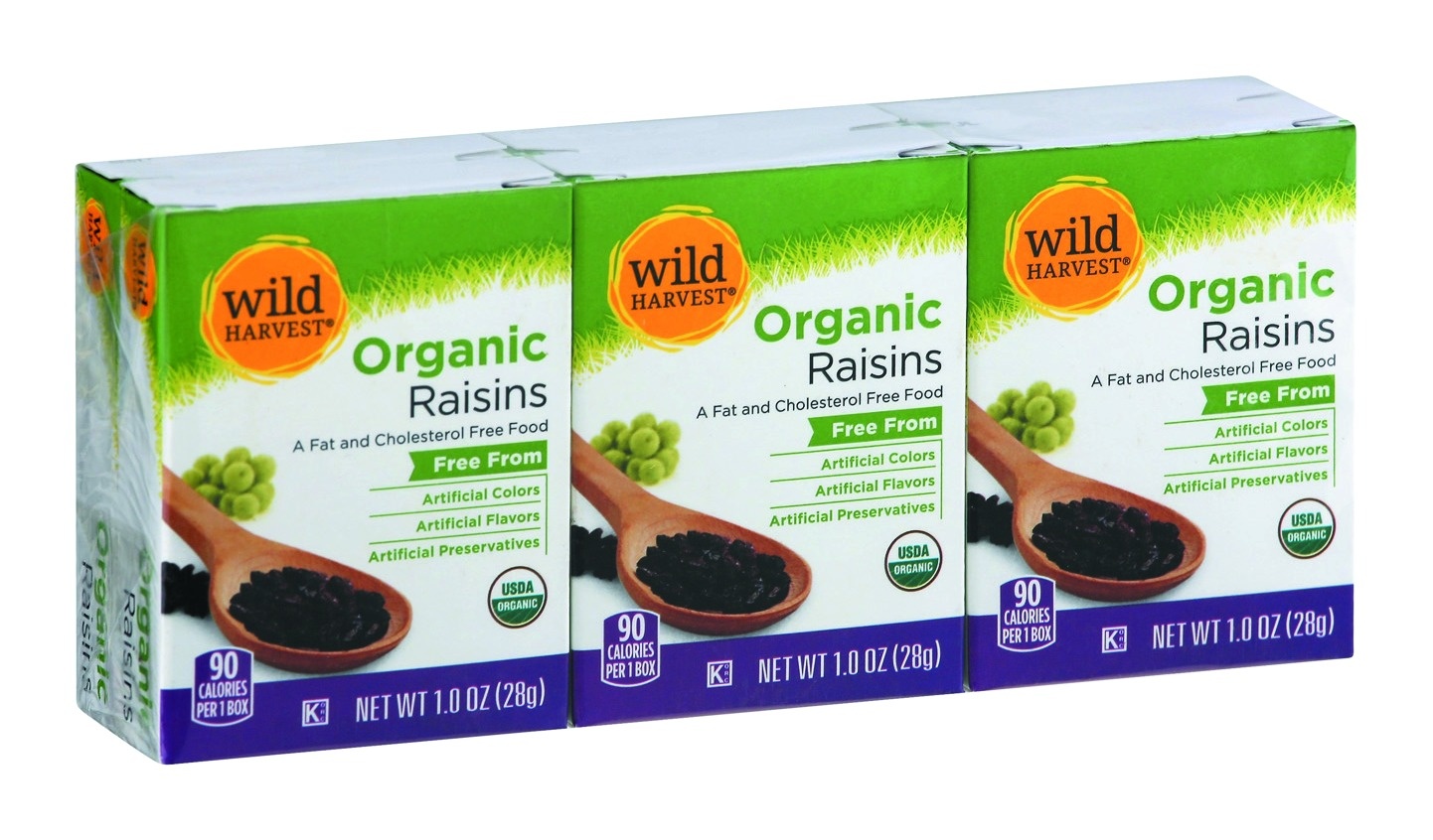 slide 1 of 1, Wild Harvest Seedless Raisins, 12 oz