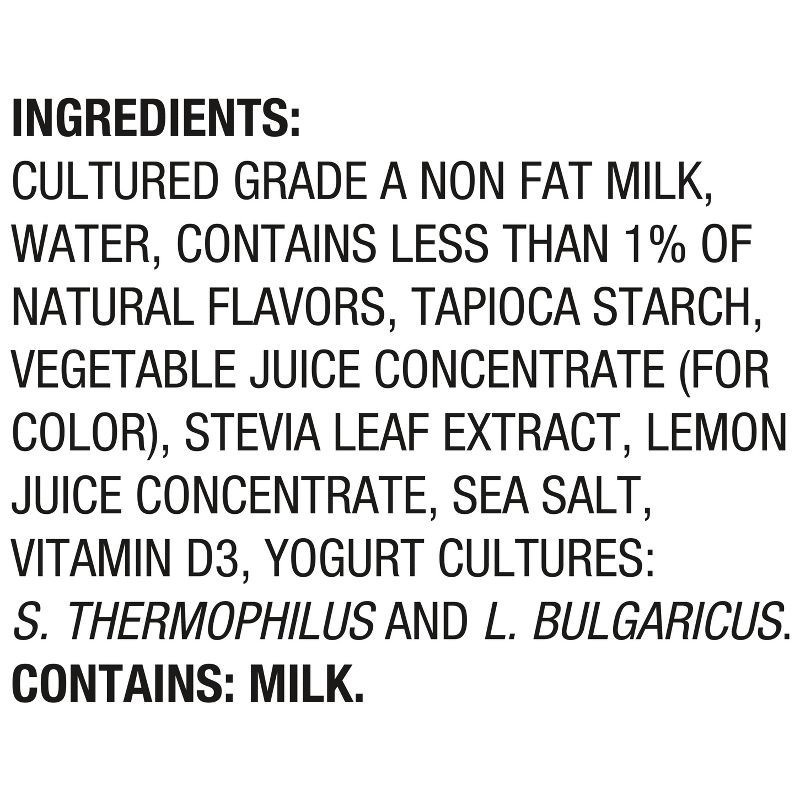 slide 15 of 20, Oikos Triple Zero Strawberry Greek Yogurt - 15g Protein 4ct/5.3oz Cups, 15 gram, 4 ct, 5.3 oz