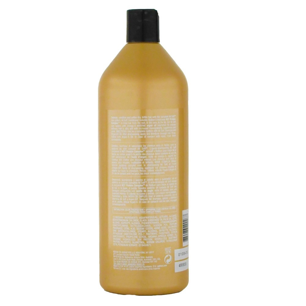 slide 3 of 5, Redken All Soft Conditioner, 33.8 fl oz