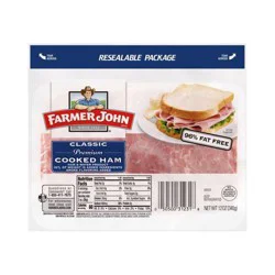 Farmer John Sliced Ham - 12oz