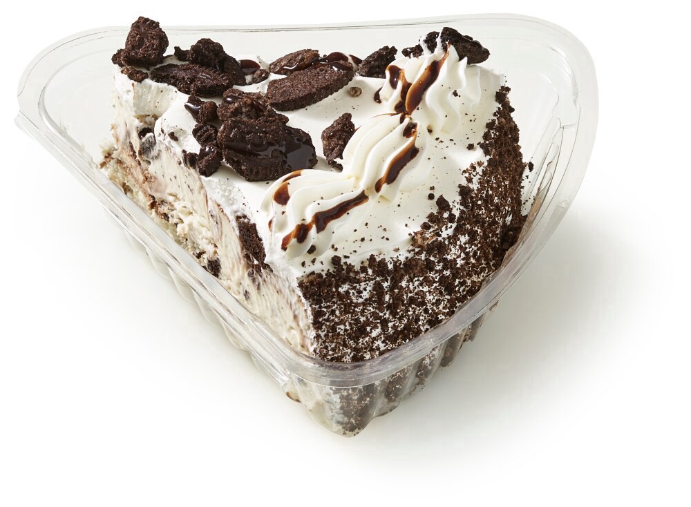 slide 2 of 3, Bakery Fresh Cookies & Cream Ice Cream Cake Slice, 4.74 oz