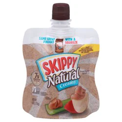 Skippy Natural Creamy Peanut Butter 6 oz