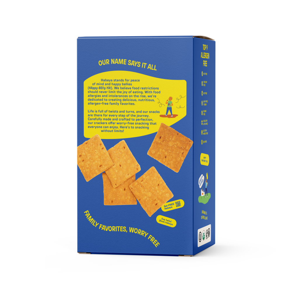 slide 2 of 2, Habeya Original Sweet Potato Crackers, 5.3 oz