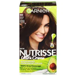 Garnier Medium Natural Brown 50 Ultra Creme Permanent Hair Color 1 ea
