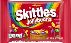 SKITTLES Original Jelly Beans Easter Candy, 10 oz Bag