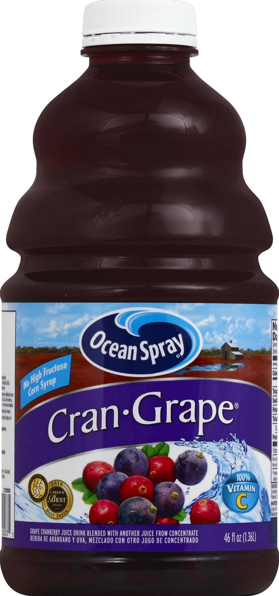 slide 1 of 5, Ocean Spray Juice Drink - 46 oz, 46 oz