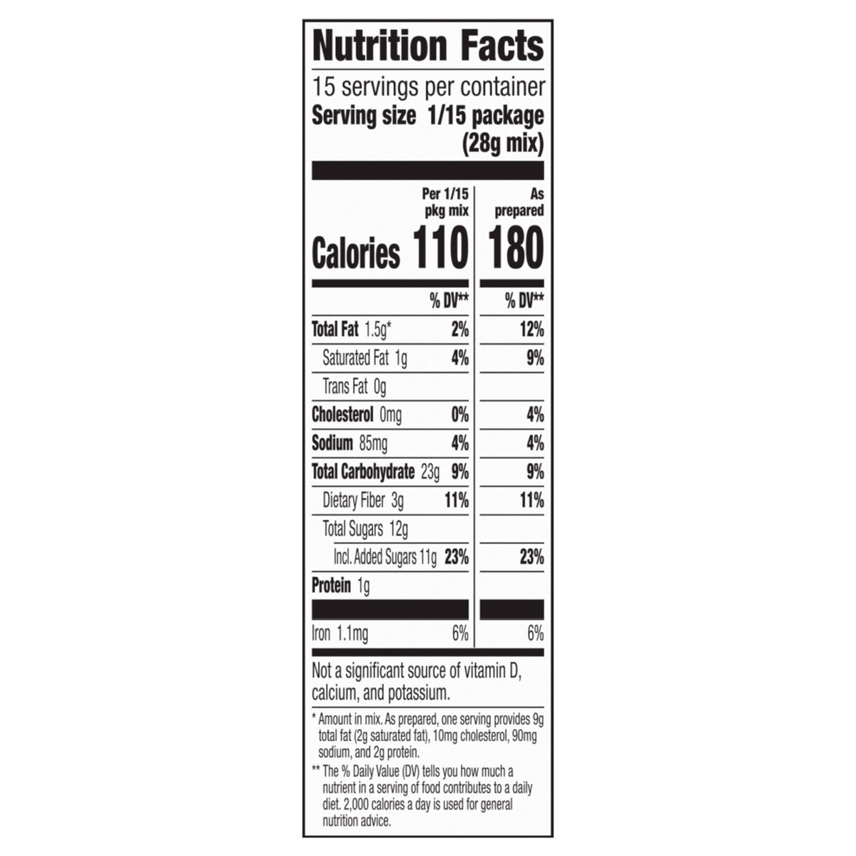 slide 8 of 14, Betty Crocker Lower Sugar Brownie Mix, Double Chocolate Fudge, No Artificial Sweeteners, 14.7 oz, 14.7 oz