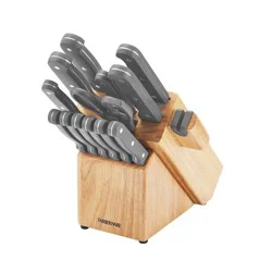 Farberware® Edgekeeper Cutlery Set Grey Trim