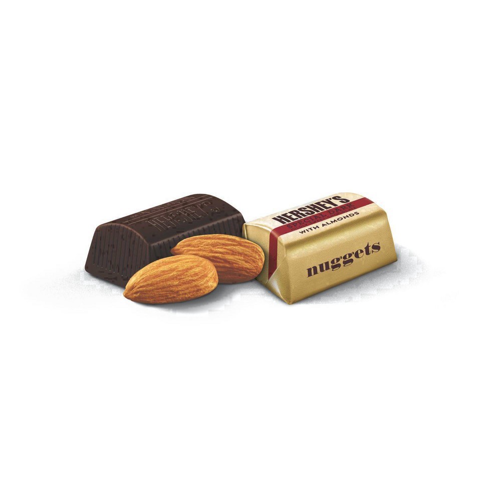 slide 50 of 76, Hershey's NUGGETS SPECIAL DARK Chocolate with Almonds Candy Share Pack, 10.1 oz, 10.1 oz