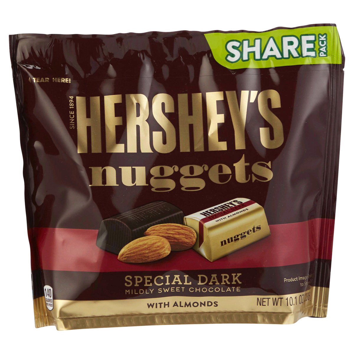 Hershey's Dark Chocolate Almond Nuggets 10.1 oz | Shipt