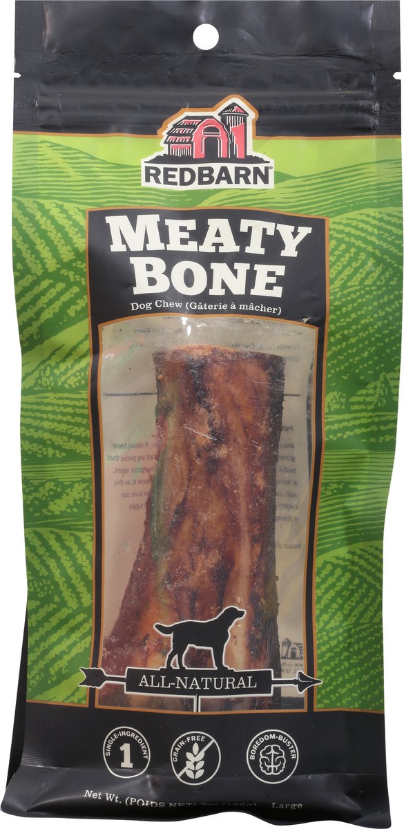 slide 7 of 9, Redbarn Meaty Bone Dog Chew Large 7 oz, 7 oz