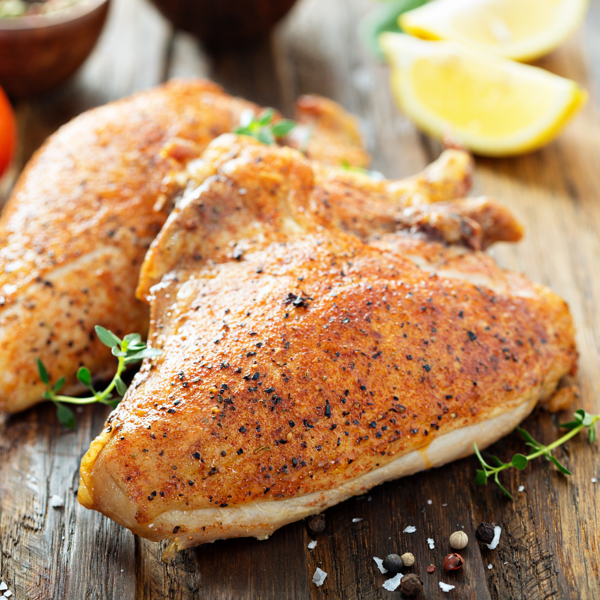 slide 3 of 3, FRESH FROM MEIJER Meijer 100% All-Natural Bone-In Split Chicken Breasts, Family Pack, per lb