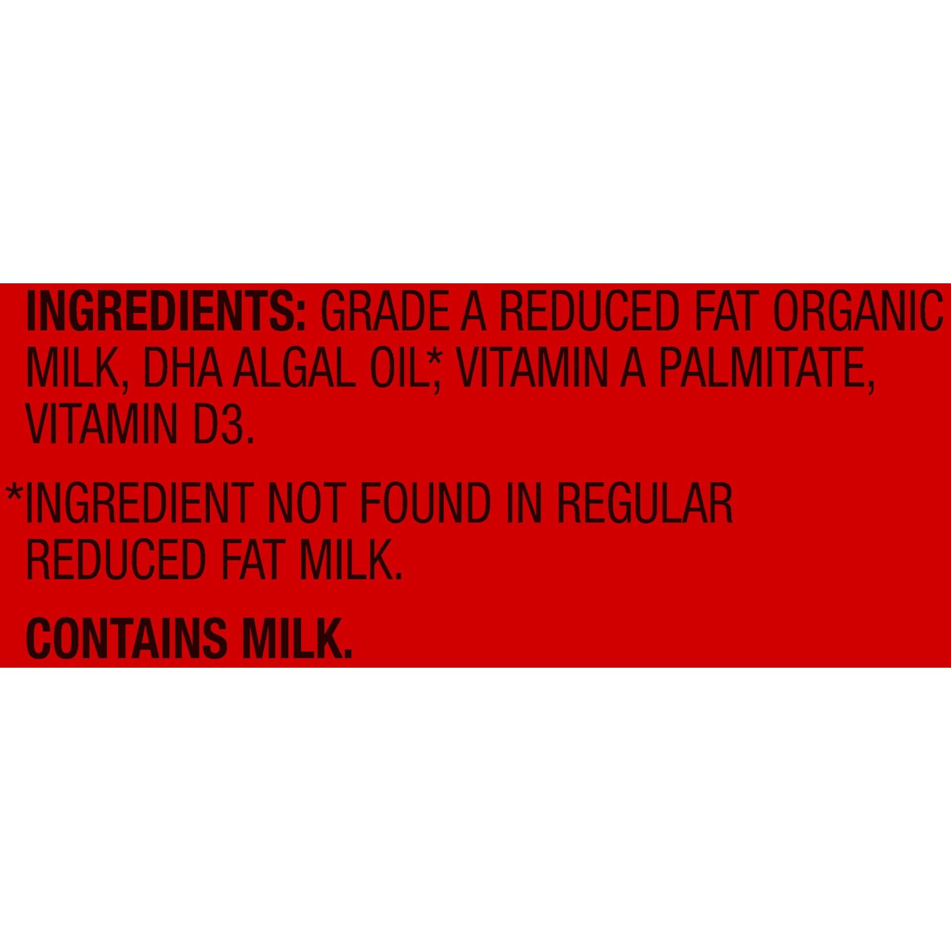slide 3 of 8, Horizon Organic 2% Reduced Fat DHA Omega-3 Milk, Half Gallon, 64 fl oz