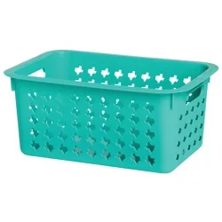 our goods Small Texas Storage Bin - Teal