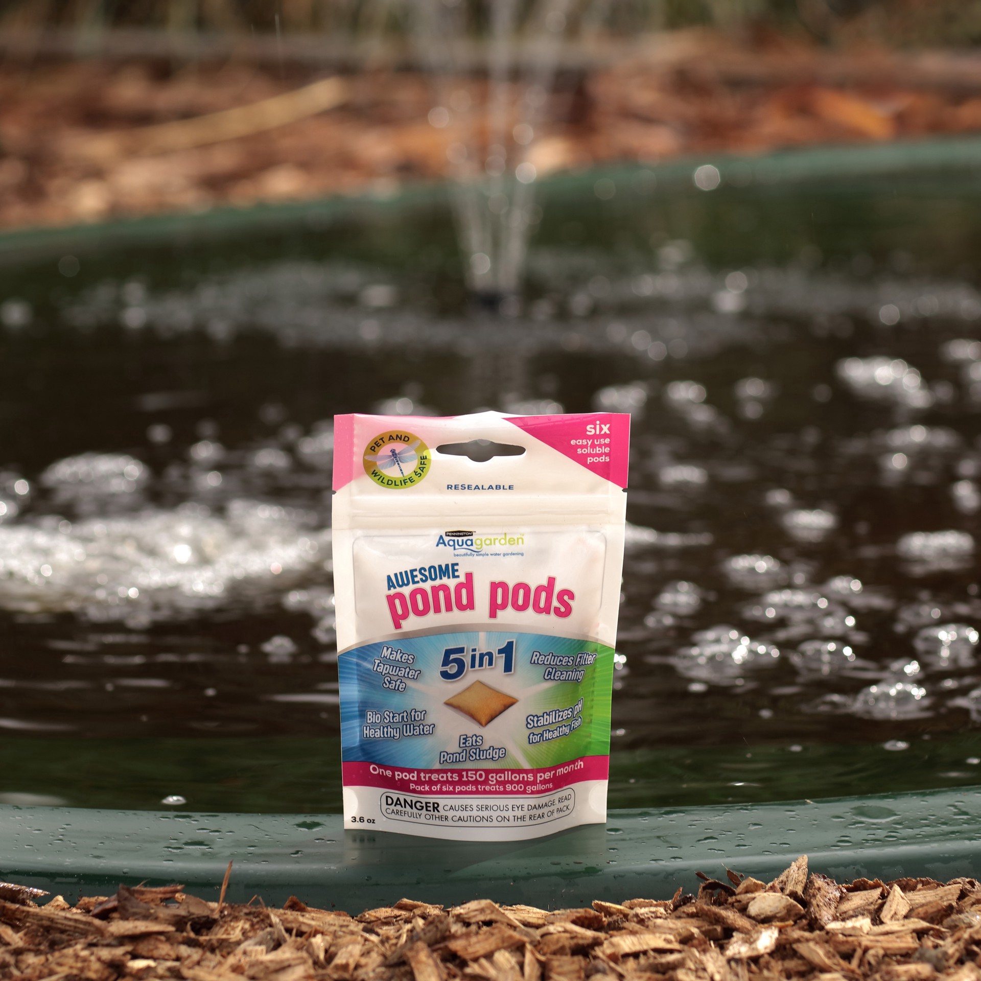 slide 3 of 5, Aquagarden Awesome Pond Pods, 6 ct