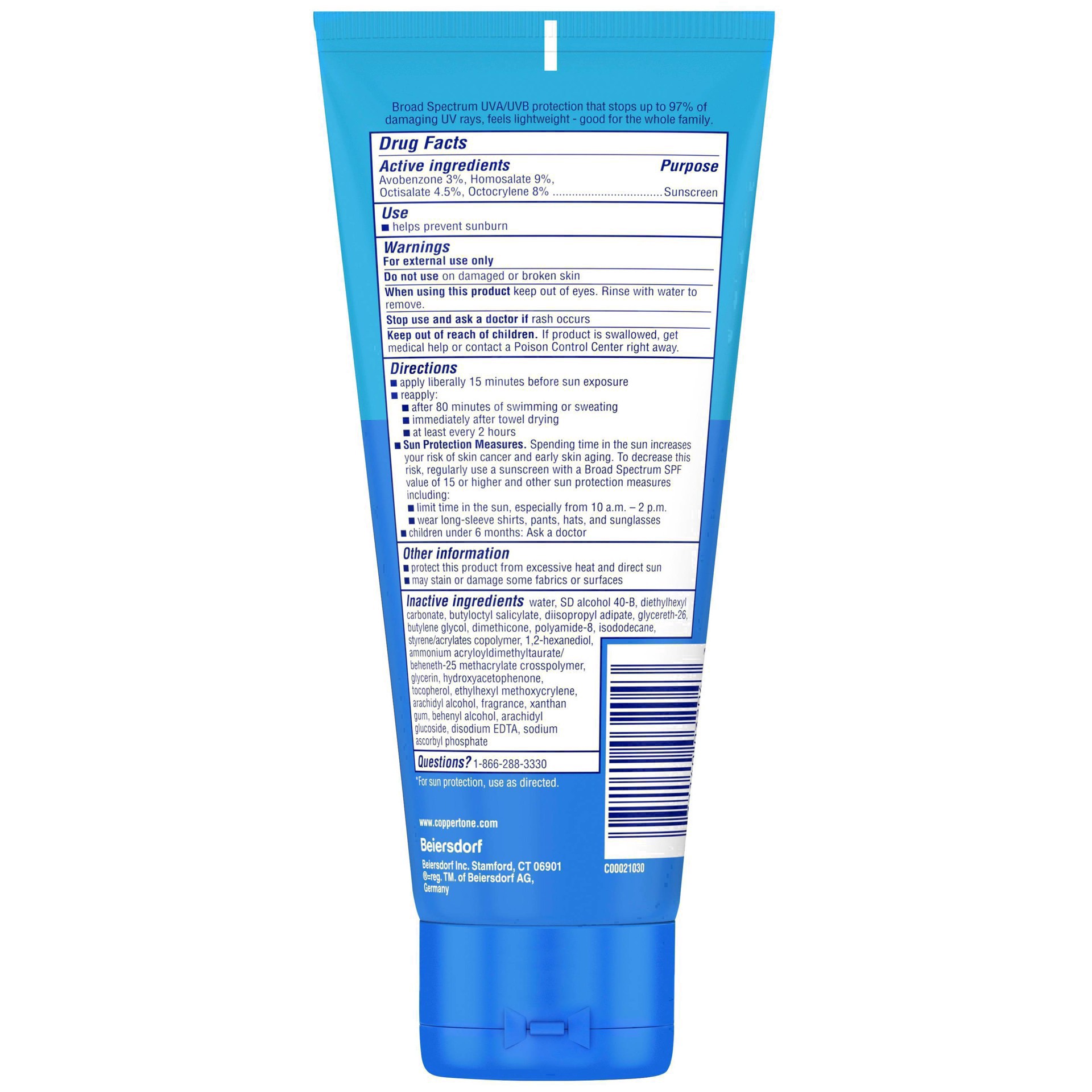 slide 21 of 56, Coppertone Complete Broad Spectrum SPF 30 Sunscreen Lotion 7 fl oz, 7 oz