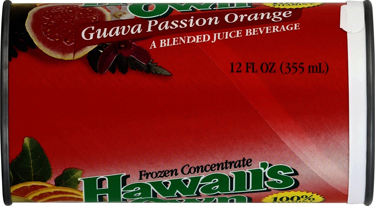 slide 2 of 4, Hawaiis Own Blended Guava Passion Orange Juice Beverage 12 fl oz, 12 fl oz