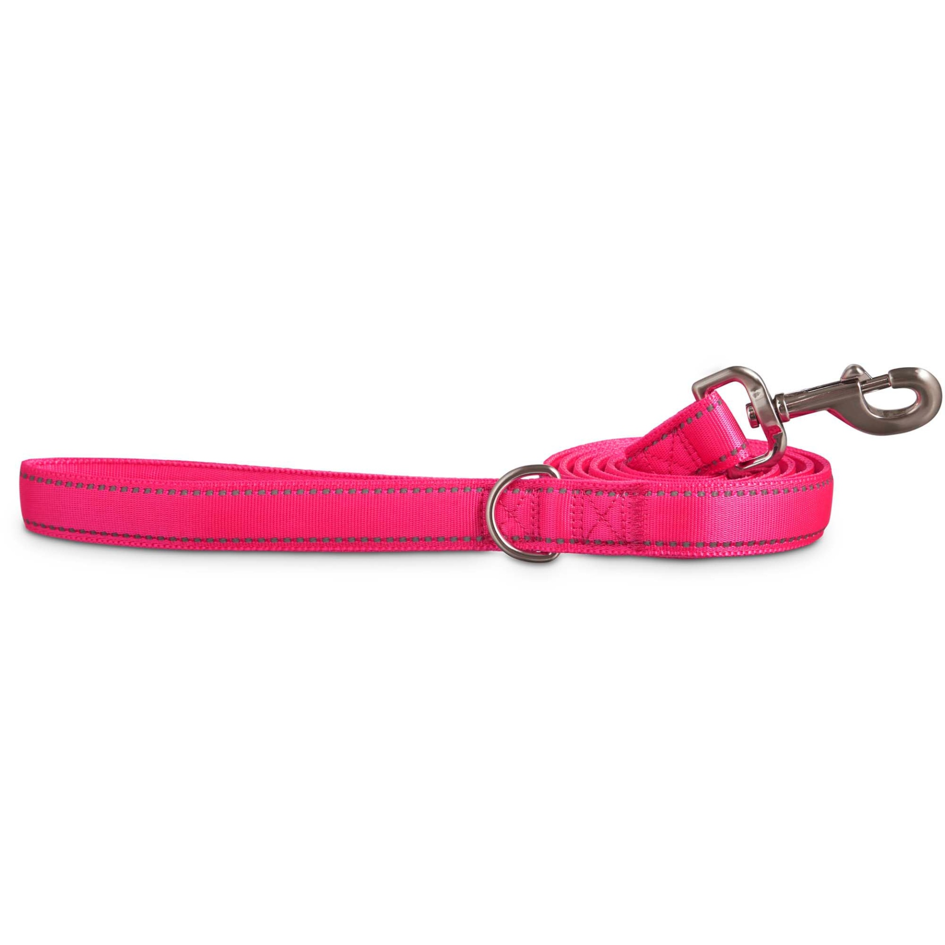 slide 1 of 1, Good2Go Reflective Padded Leash in Pink, 1 ct