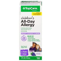TopCare Children's All-Day Allergy Grape Flavor