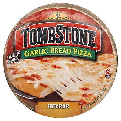 slide 1 of 6, Tombstone Garlic Bread Cheese Pizza, 27.63 oz