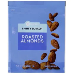 SE Grocers Oil Roasted Lightly Salted Almonds 9 Ounces