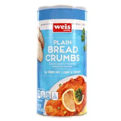Weis Quality Plain Bread Crumbs