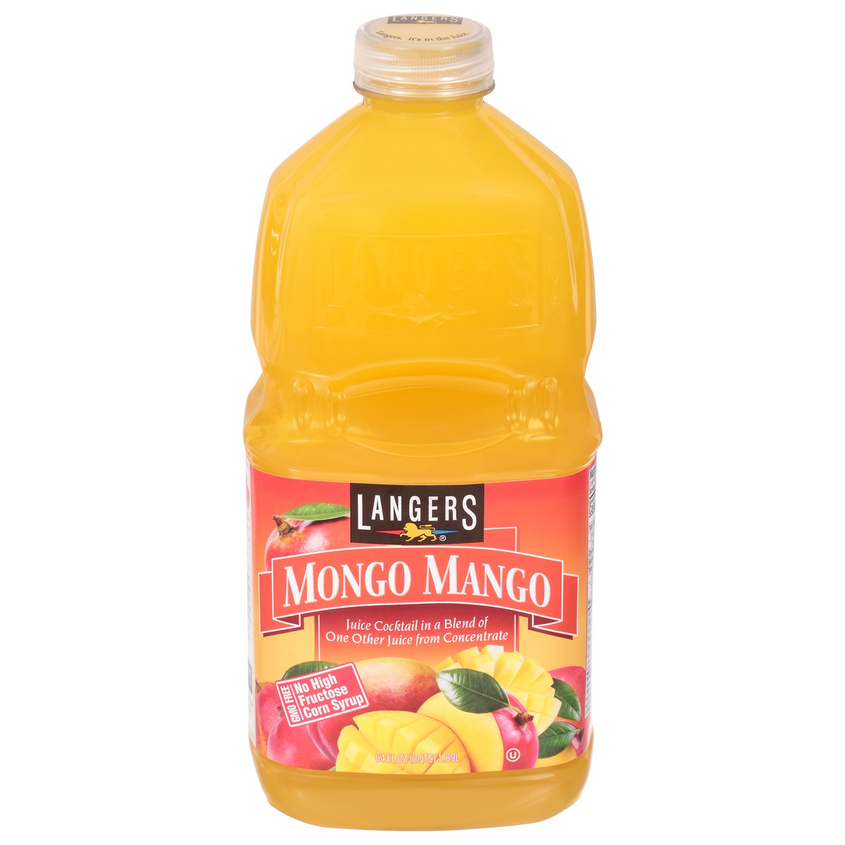 slide 12 of 13, Langers Mongo Mango Juice Cocktail - 64 fl oz, 64 fl oz