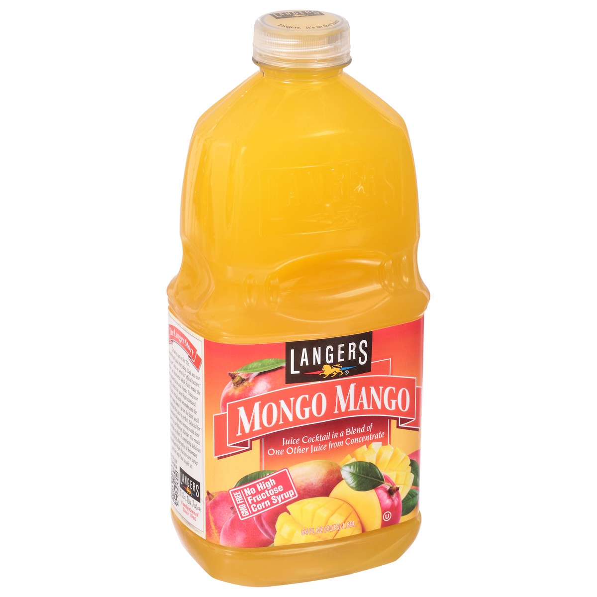 slide 10 of 13, Langers Mongo Mango Juice Cocktail - 64 fl oz, 64 fl oz