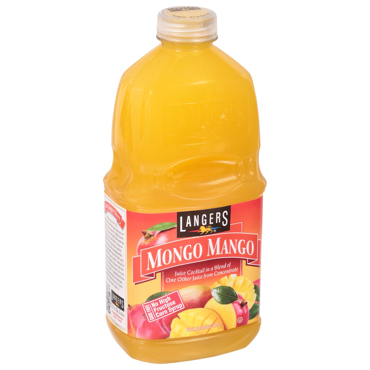 slide 4 of 13, Langers Mongo Mango Juice Cocktail - 64 fl oz, 64 fl oz