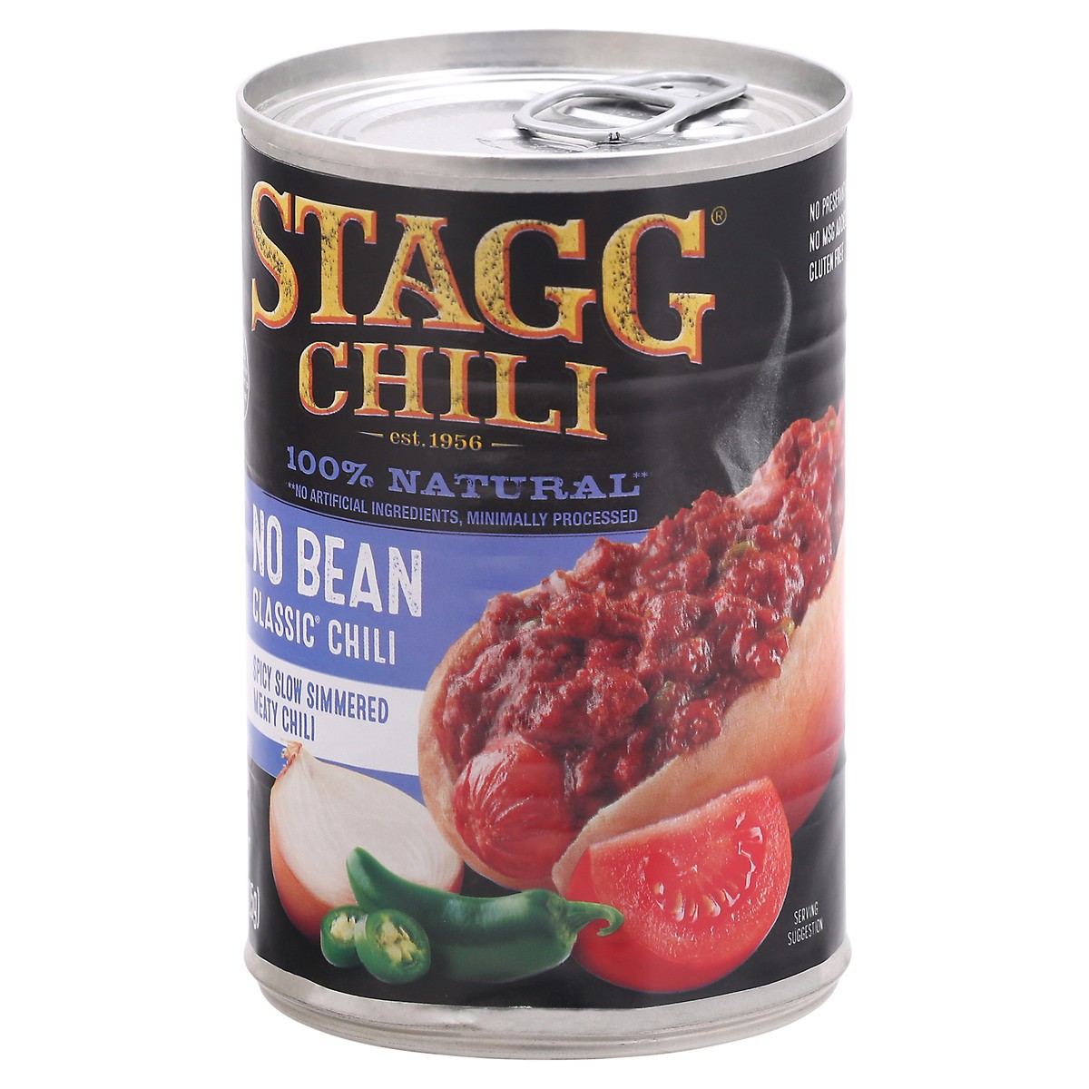 Stagg Chili No Bean Classic Chili Spicy Slow Simmered Meaty Chilican 15 Oz Shipt 0814