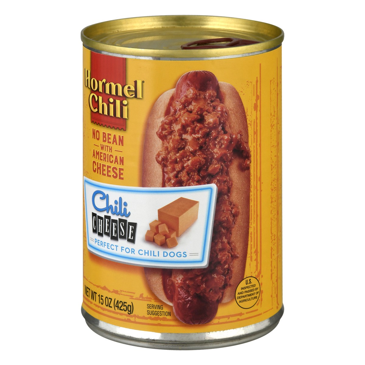 slide 3 of 9, Hormel Cheese Chili 15 oz, 15 oz