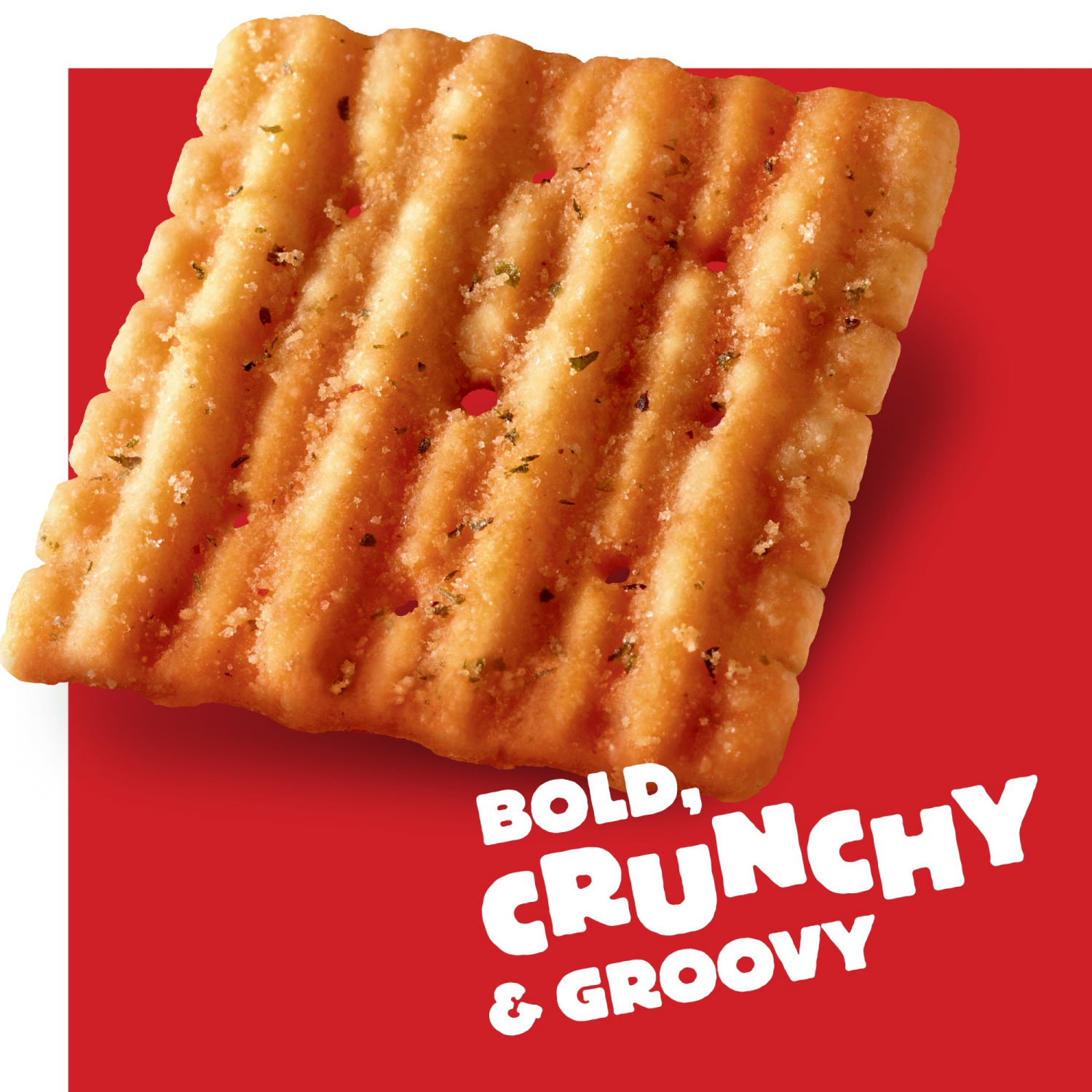 slide 4 of 8, Cheez-It Grooves Bold Cheddar Cheese Crackers, 9 oz