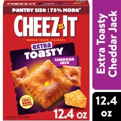 Cheez-It Extra Toasty Cheddar Jack Cheese Crackers