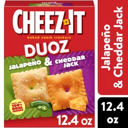 Cheez-It DUOZ Jalapeño and Cheddar Jack Baked Snack Crackers