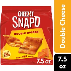 Cheez-It Snap'd Double Cheese Cheese Cracker Chips