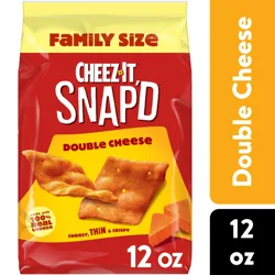 Cheez-It Snap'd Double Cheese Cheese Cracker Chips