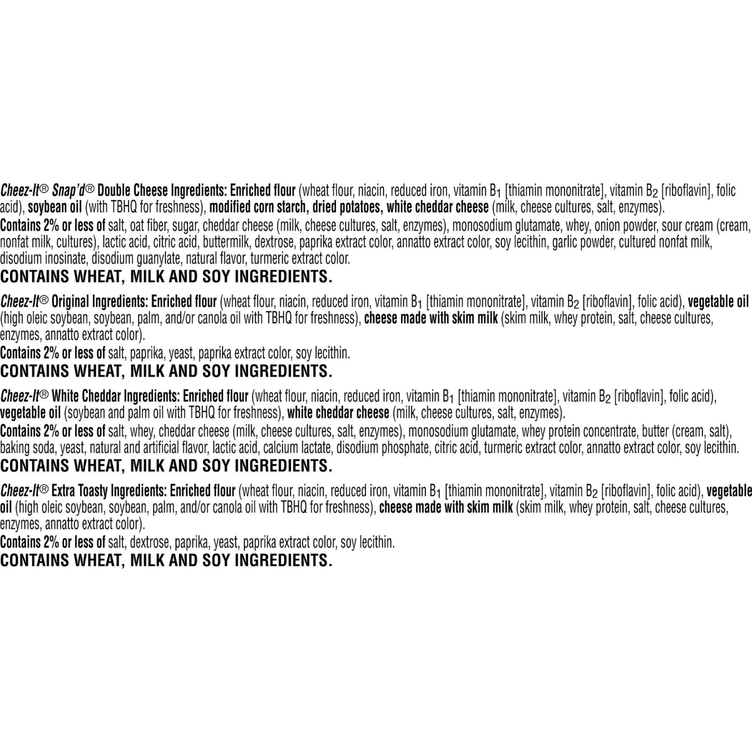 slide 3 of 8, Cheez-It Cheese Crackers Variety Pack, 20 ct