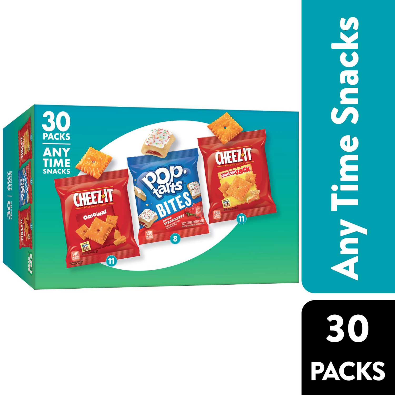 slide 1 of 8, Kellogg's Variety Pack Snacks, 30 ct