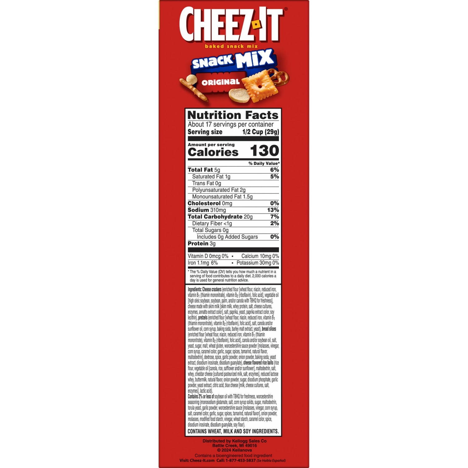 slide 2 of 6, Cheez-It Crackers Snack Mix 17.8oz, 17.8 oz