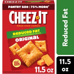 Cheez-It Reduced Fat Original Baked Snack Cheese Crackers