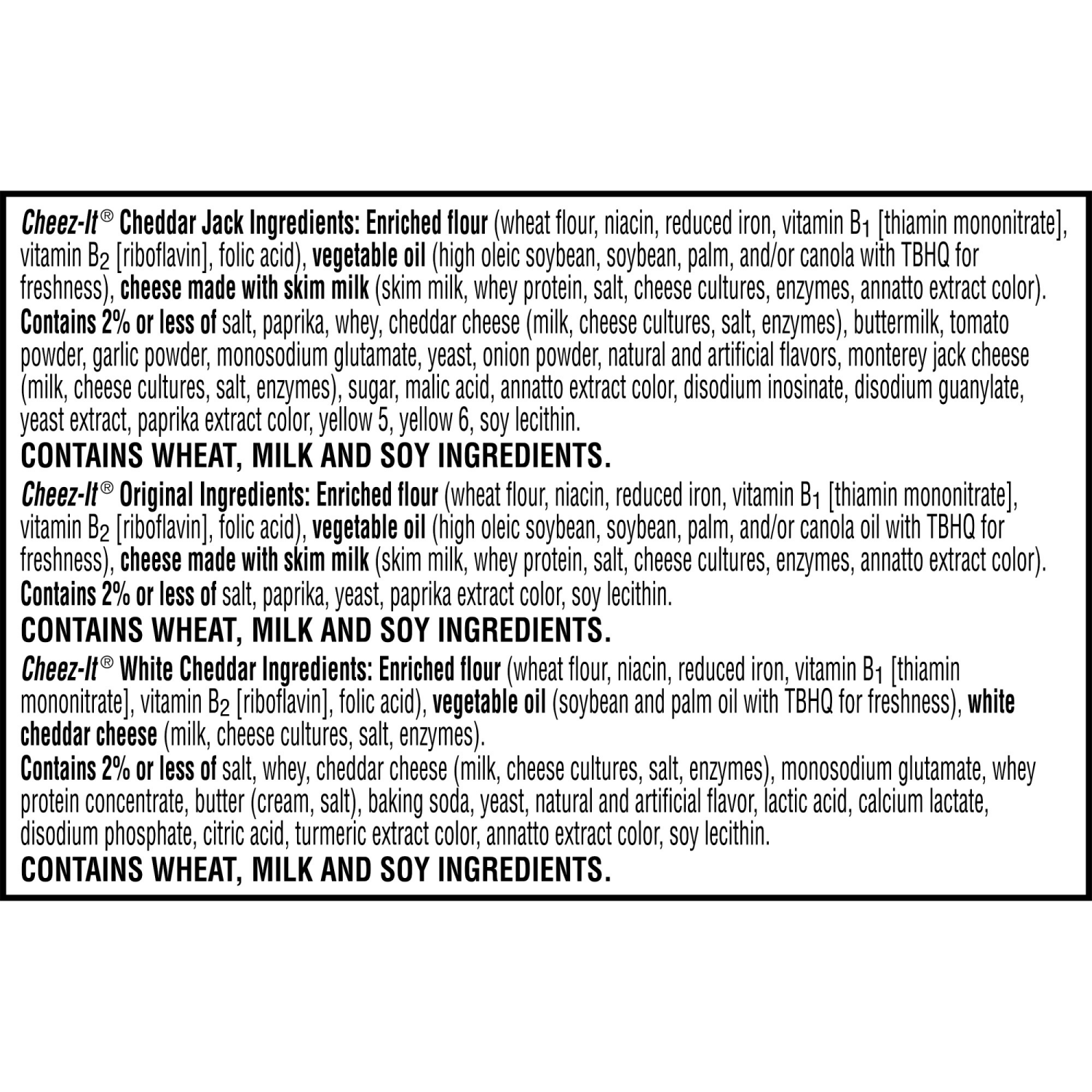 slide 3 of 8, Cheez-It 12 Packs Baked Original/White Cheddar/Cheddar Snack Crackers 12 ea, 12 ct