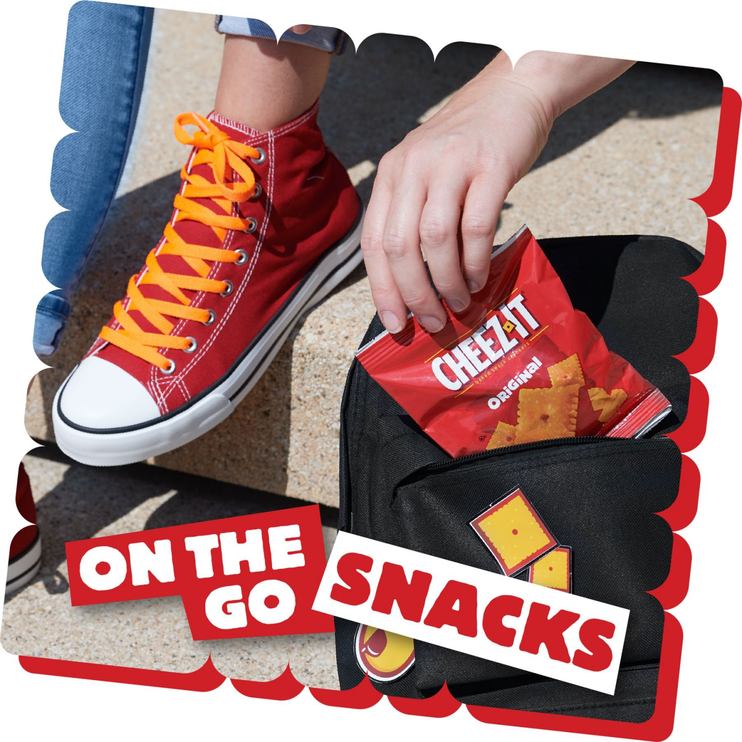 slide 7 of 8, Cheez-It Baked Original Snack Crackers 20 - 1 oz Packages, 20 ct
