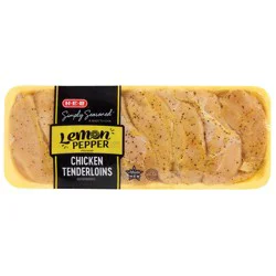 H-E-B Simply Seasoned Lemon Pepper Chicken Tenderloins
