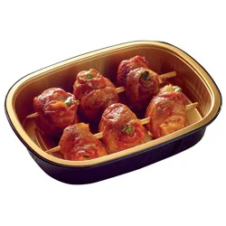 H-E-B BBQ Seasoned Bacon Wrapped Chicken Breast, Jalapeno and Cheese Skewer