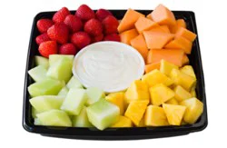 Fruit Tray With Dip - 1 Ea
