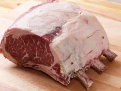 DIERBERGS BUTCHER SHOP MP USDA CHOICE ANGUS BEEF BONE IN STAND RIB ROAST
