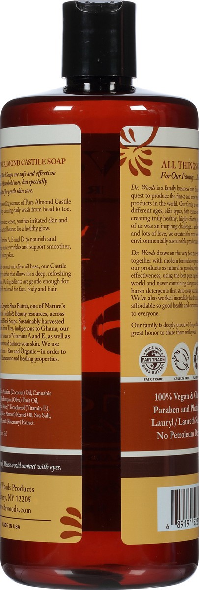 slide 7 of 11, Dr. Woods All Things Good Almond Castile Soap 32 oz, 32 oz